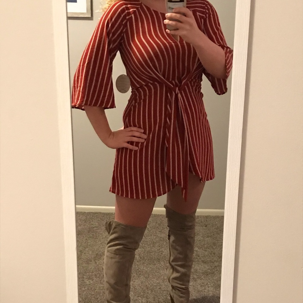 GYPSIES +MOONDUST | boho rust mini